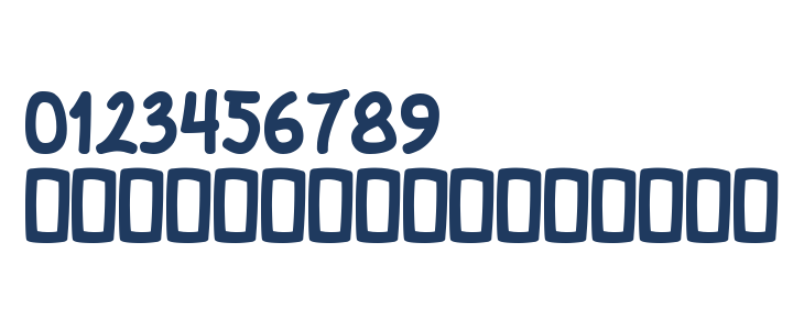 Bochill Bold Other Characters