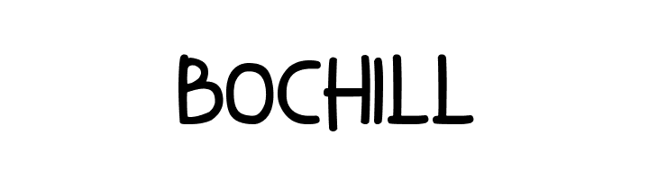 Bochill  les polices de caractères gratuit tlcharger