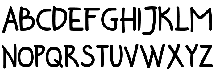 Bochill Font LOWERCASE
