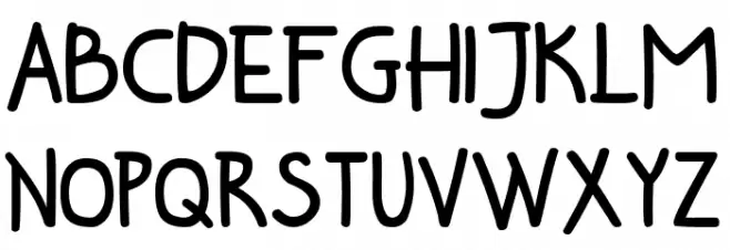 Bochill Font LOWERCASE