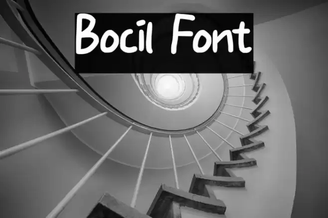 Bocil Font examples