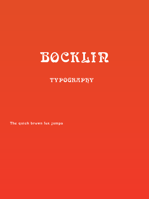 Bocklin Poster