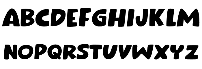 Bockwurst DEMO Regular Schriftart Groß