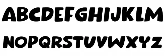 Bockwurst DEMO Regular Schriftart Groß