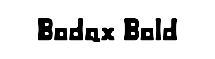 Bodax Bold  Fuentes Gratis Descargar