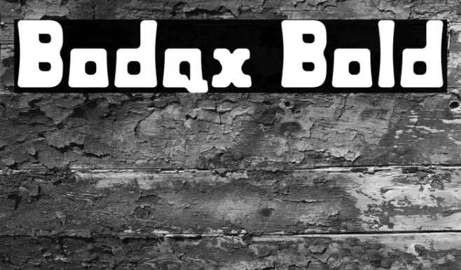 Bodax Bold Example 2