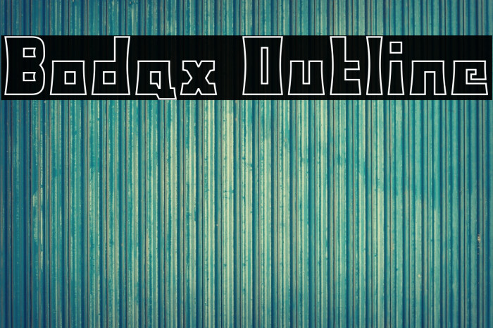 Bodax Outline Example 1