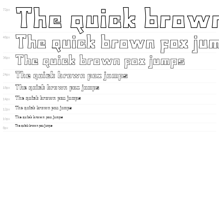 Bodax Outline Waterfall