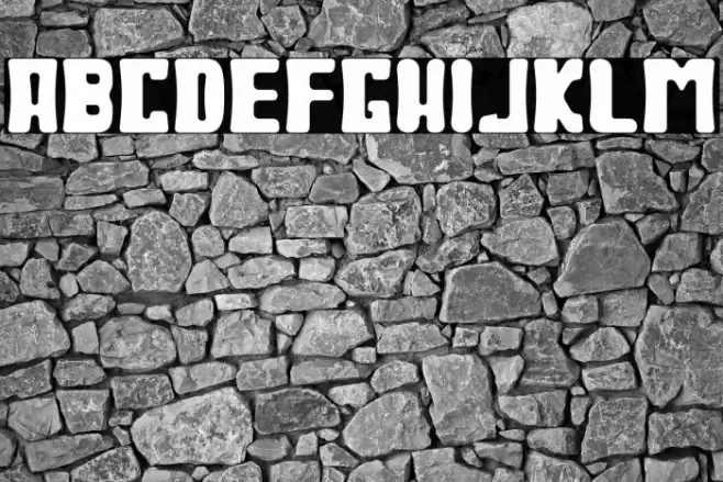 BodaxBold Font examples