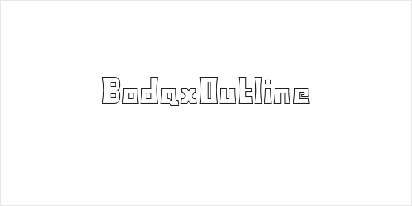 BodaxOutline Logo