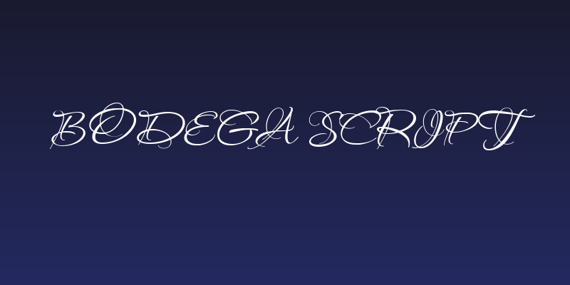 Bodega Script Social Header