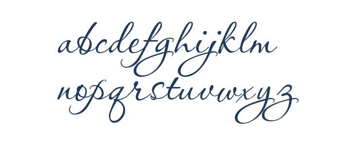 Bodega Script Lowercase