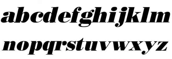 Boden Esperanto Kursiva خط أحرف صغيرة