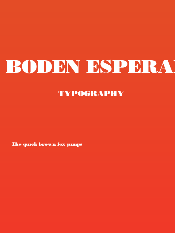 Boden Esperanto Poster