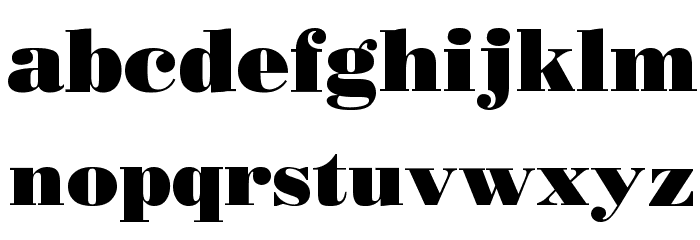 Boden Esperanto Font LOWERCASE