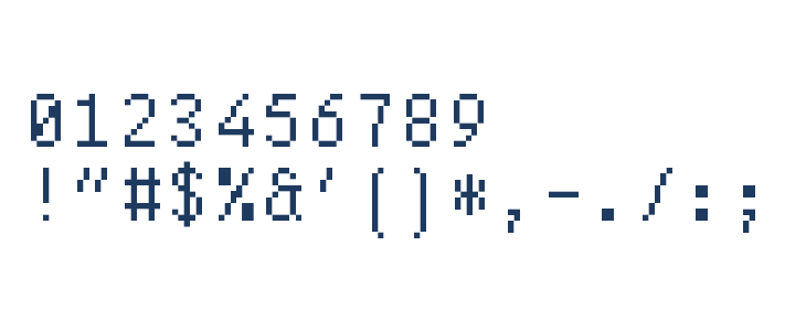 Bodge Regular Other Characters