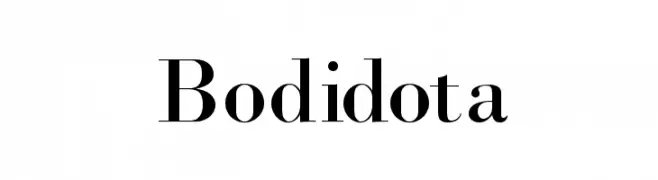 Bodidota  baixar fontes gratis