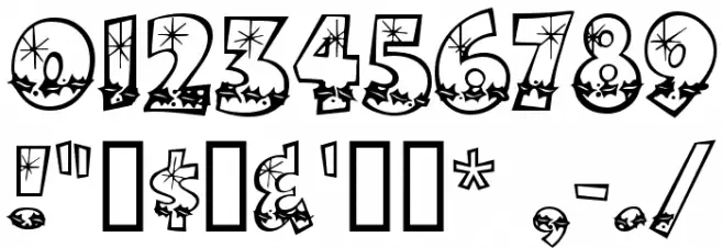 BodieMF Holly Font OTHER CHARS