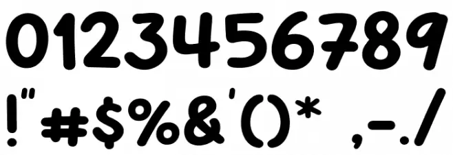 Bodo Amat Font OTHER CHARS