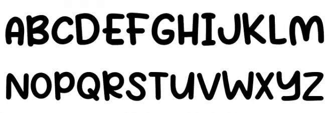Bodo Amat Font Litere mari