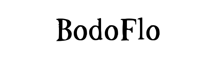 BodoFlo Font