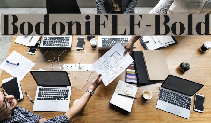 BodoniFLF-Bold Font examples