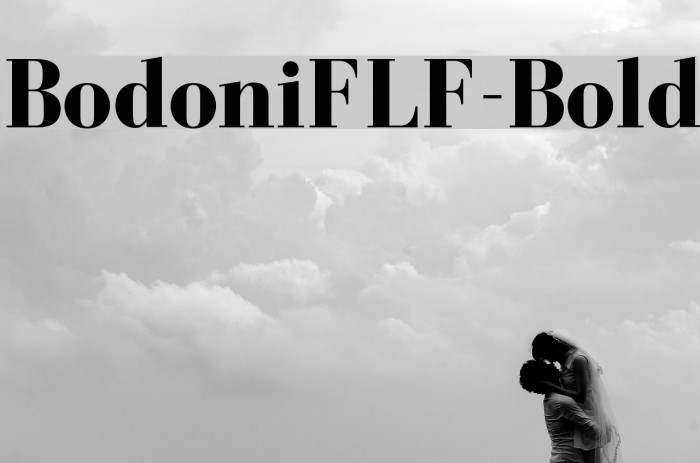 BodoniFLF-Bold Font examples