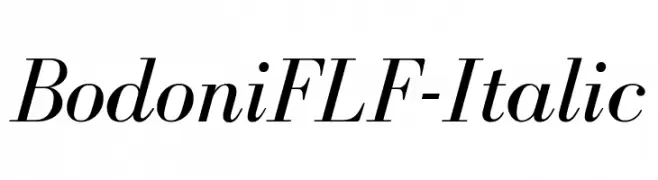BodoniFLF-Italic  baixar fontes gratis