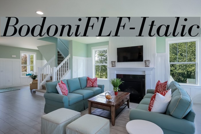 BodoniFLF-Italic Font examples