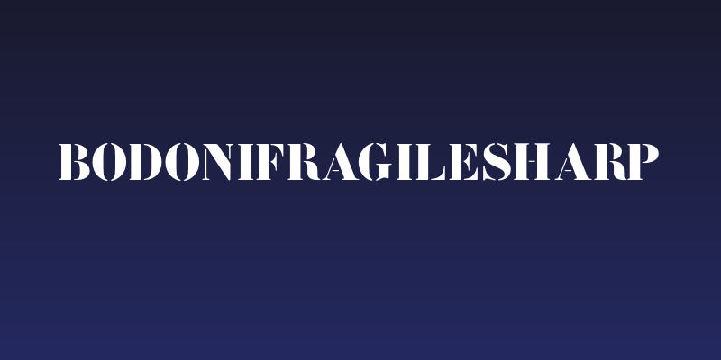 BodoniFragileSharp Social Header
