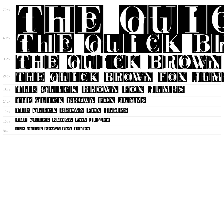 BodoniTwinsCaps Waterfall