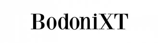BodoniXT  Descarca Fonturi Gratis