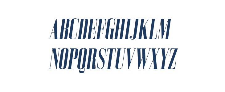 BodoniZ37MCpRg-BoldItalic Uppercase