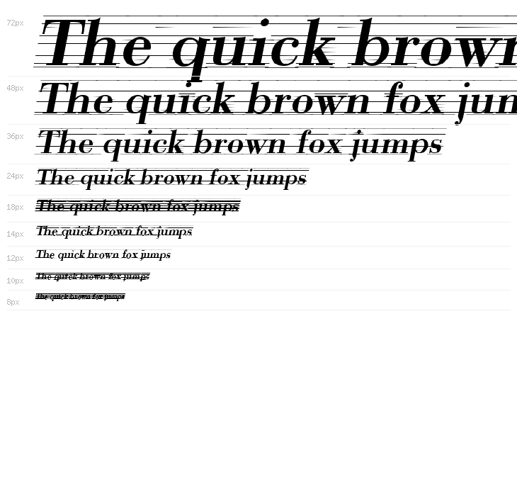 Bodonio Notebook Italic Waterfall