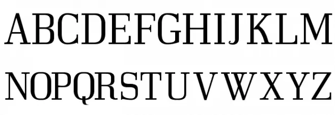 Bodonitown Schriftart Groß