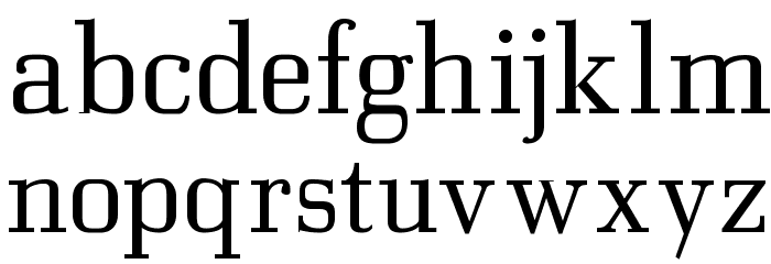 Bodonitown Font LOWERCASE