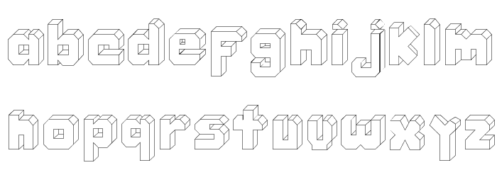 Bodoque Font LOWERCASE