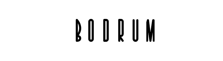 Bodrum  Frei Schriftart Herunterladen