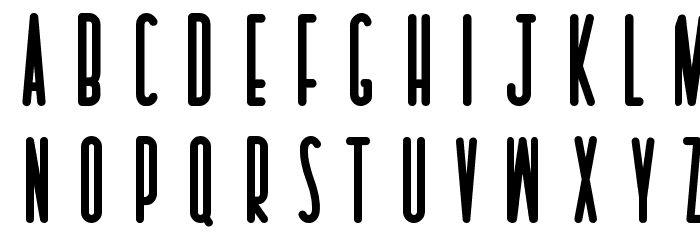 Bodrum Font LOWERCASE