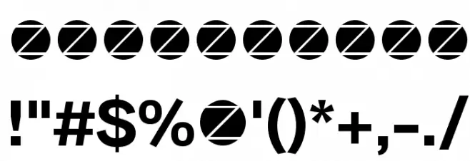 Body Grotesque Fit Trial Bold Font OTHER CHARS