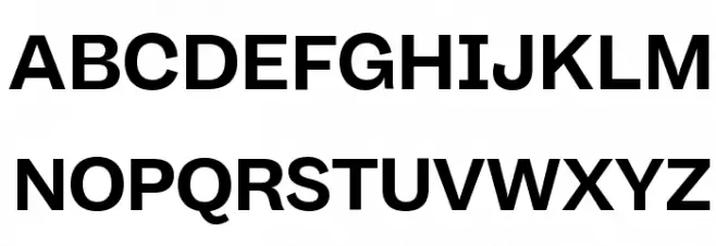 Body Grotesque Fit Trial Bold Polices MAJUSCULES
