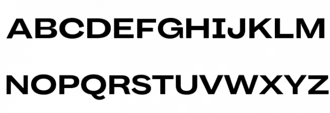 Body Grotesque Large Trial Bold Polices MAJUSCULES