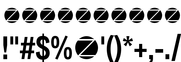 Body Grotesque Slim Bold Font OTHER CHARS