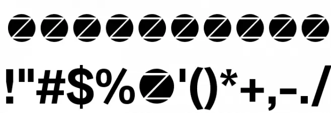 Body Grotesque Trial Bold Font OTHER CHARS