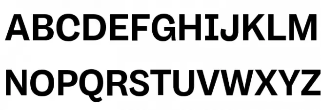 Body Grotesque Trial Bold Polices MAJUSCULES