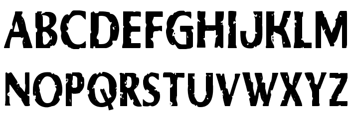 Body Swipers Condensed Font LOWERCASE
