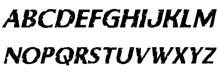 Body Swipers Italic Font LOWERCASE