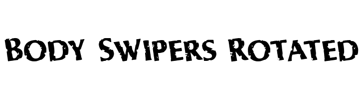 Body Swipers Rotated  नि: शुल्क फ़ॉन्ट्स डाउनलोड