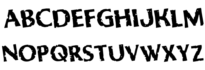 Body Swipers Rotated Font LOWERCASE