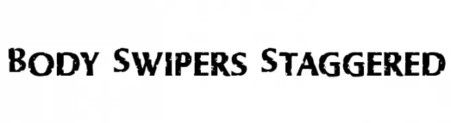 Body Swipers Staggered  Fuentes Gratis Descargar